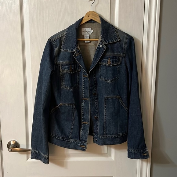 Calvin Klein Jackets & Blazers - 𝅺Calvin Klein Jean jacket size medium
